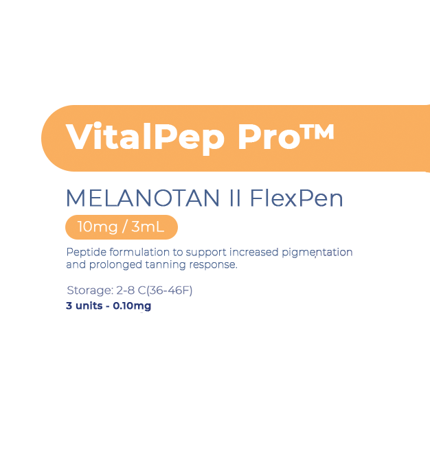 VitalPep Pro Melanotan II label
