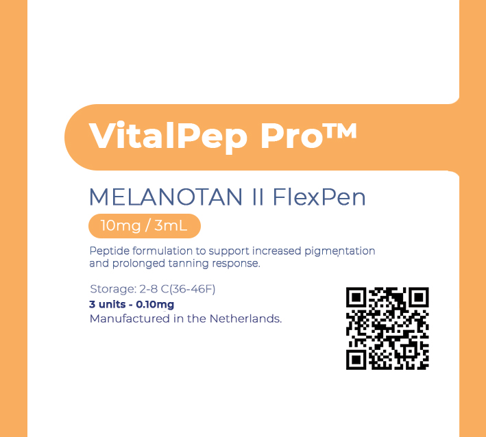 VitalPep Pro Melanotan II label