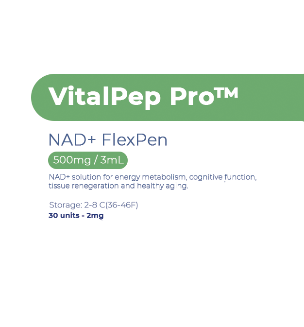 VitalPep Pro NAD+ label
