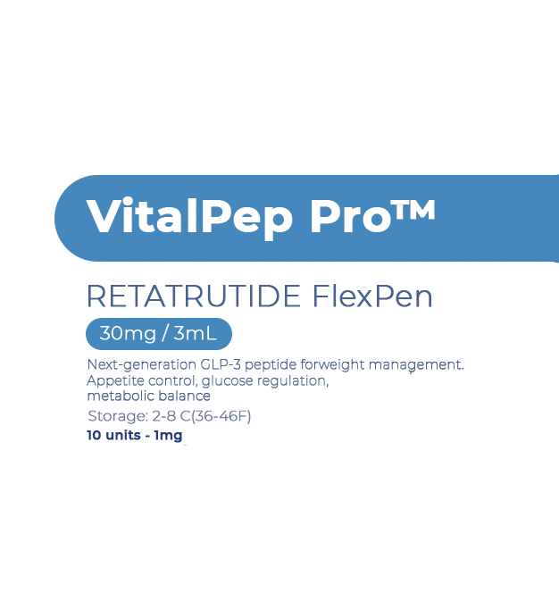 VitalPep Pro Retatrutide label