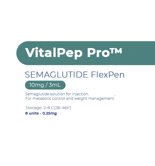 VitalPep Pro Semaglutide label