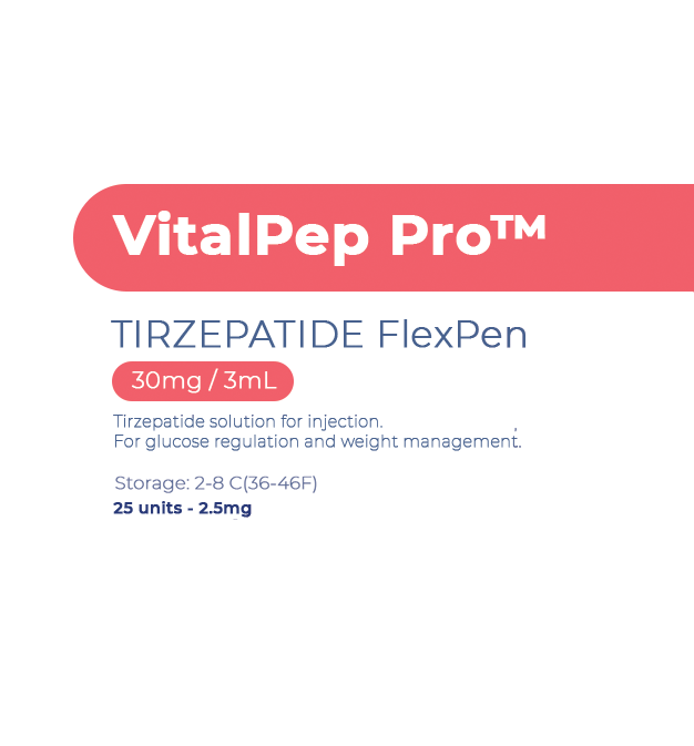 VitalPep Pro Tirzepatide label